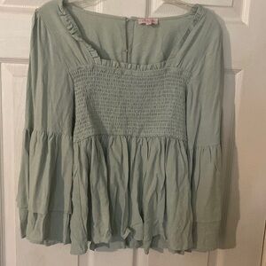 Pink Lily long sleeve blouse